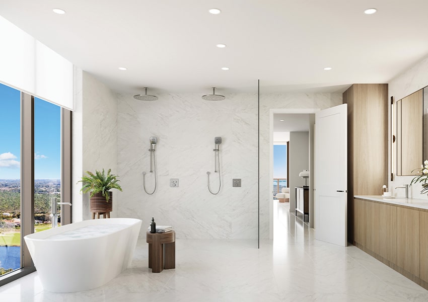 Bathroom residence The Island at West Bay