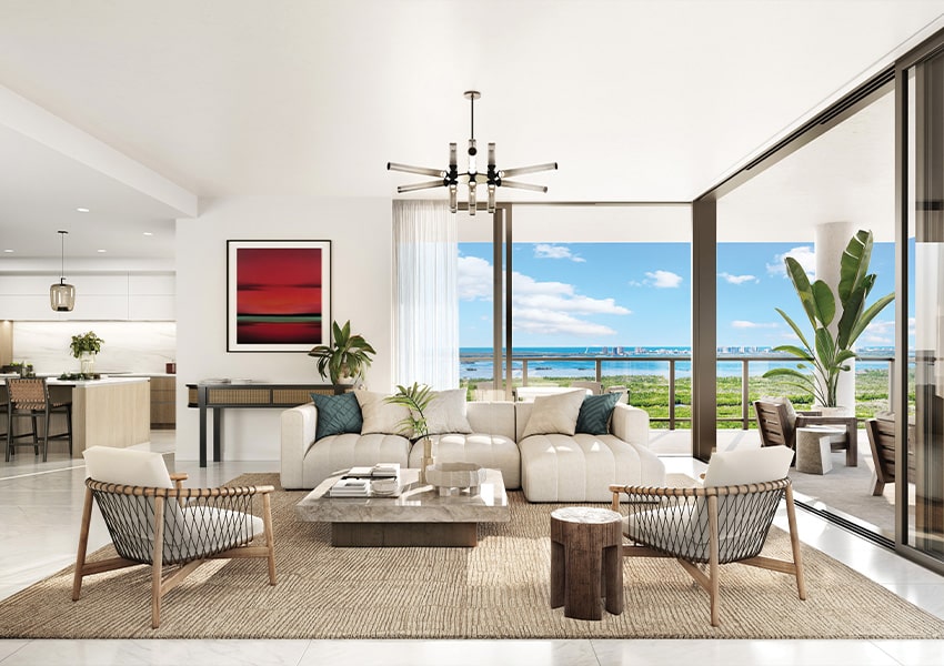 The Island at West Bay Residence Great Room